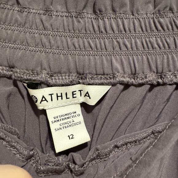 Athleta Savannah Joggers Purple Size 12 - Picture 5 of 7